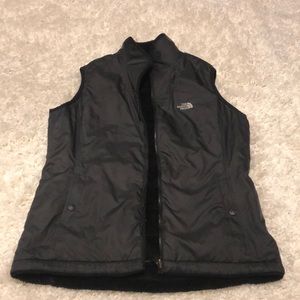 North face reversible vest